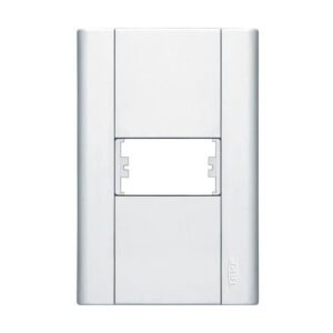 Placa 4x2 1 Posto Horizontal Branca - 0031 Fame Modulare