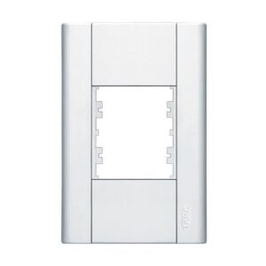 Placa 4x2 2 Postos Horizontais Branca - 0072 Fame Modulare
