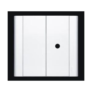 Placa 4x4 1 Furo Branca - 0870 Fame Modulare