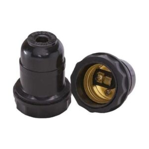 Soquete Para Abajur Preto 43.03T - Foxlux
