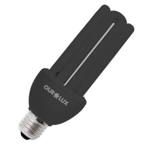 Lâmpada Fluorescentre 20w 110v 3u Luz Negra - Ourolux