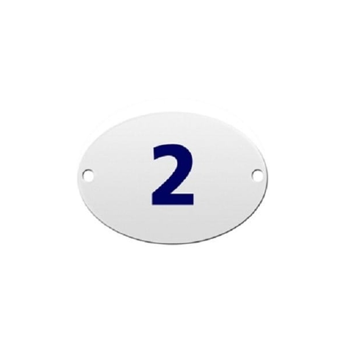 Numero Residencial 2 - Oval
