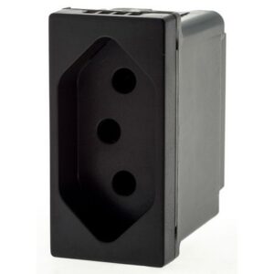 Módulo Tomada 2p+t 10a Preto - 615038pt Pial Plus+