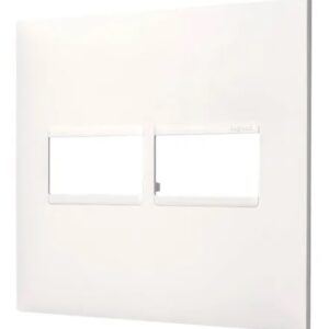 Placa 4x4 1+1 Posto Branca - 618511bc Pial Plus+