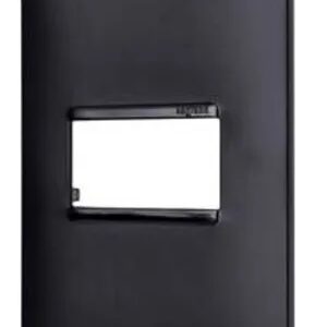 Placa 4x2 1 Posto Horizontal Preta - 618501pt Pial Plus+