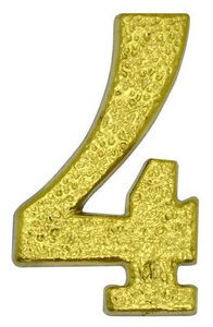 Número Residencial Mini Apt 4 - Pavilonis