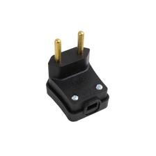 Plug Macho 90° Com Prensa Cabo 20a Preto 2058 - Perlex