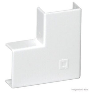 Cotovelo/curva 90° Para Canaleta Branco 2655br - Perlex