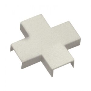 Cruzeta/emenda X Para Canaleta Marfim 2654 - Perlex