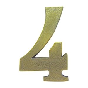 Numero Residencial Colonial 4  - Pexcel