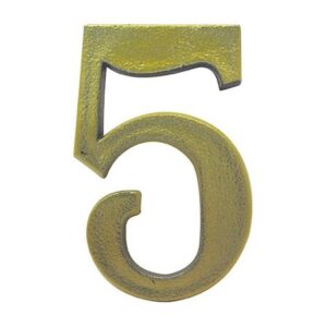 Numero Residencial Colonial 5  - Pexcel