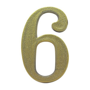 Numero Residencial Colonial 6/9  - Pexcel