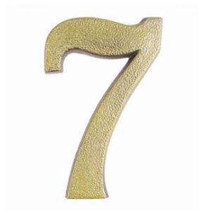 Numero Residencial Colonial 7  - Pexcel