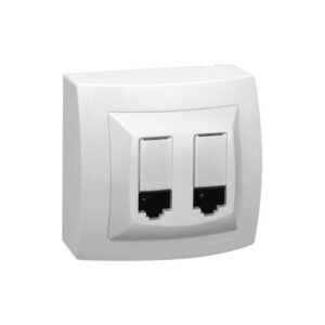 Conjunto Sobrepor 2 Tomadas Rj45/rj11 675048 - Pial