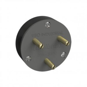 Plug Polarizado 3x30A - Lumibras