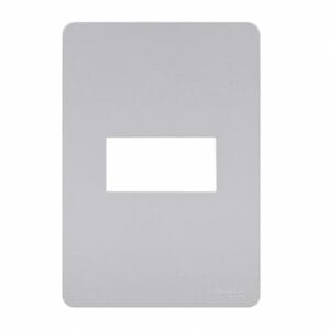 Placa 4x2 1 Posto Horizontal Gamma Silver S730101274 - Orion