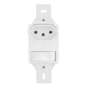 Interruptor Simples + Tomada 10a/20a 2281/15 - Pumalux