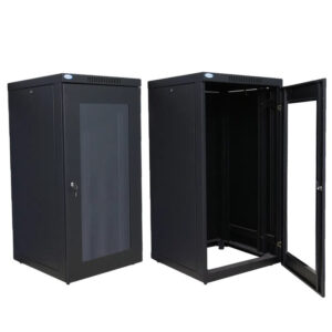 Rack Padrao Piso 19 20U 570mm Com Porta De Acrilico Hepso