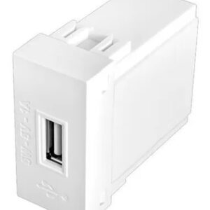 Módulo Tomada Usb Bivolt Branco - 2736 Fame Habitat