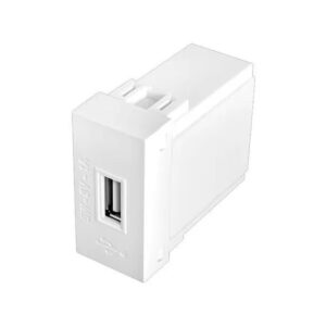 Módulo Tomada Usb Bivolt Branco - 2736 Fame Habitat