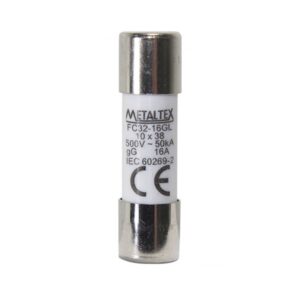 Fusível Diazed Cartucho 10x38 16A - JNG