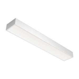 Luminaria P/Lâmp de LED Sobrepor C/ Acrilico 2x18W - Lumalux