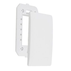 Placa 4x2 Cega Com Suporte Branca - 3632 Fame Habitat