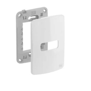 Placa 4x2 1 Posto Com Suporte - Weg Compose