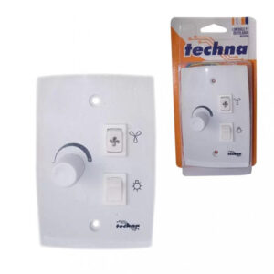 Controle Para Ventilador Bivolt Branco VT001 - Techna