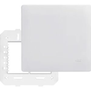 Placa 4x4 Cega Com Suporte Branca - 3638 Fame Habitat