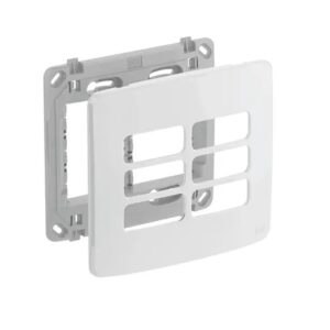 Placa 4x4 3+3 Postos Com Suporte - Weg Compose