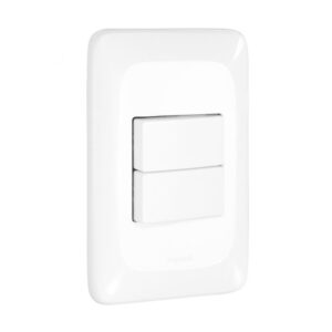 Conjunto 4x2 1 Interruptor Simples + 1 Paralelo Lgx102 Pop
