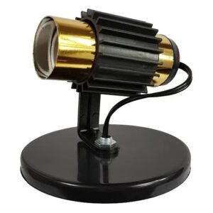 Spot Aletado Pvc Dourado 1