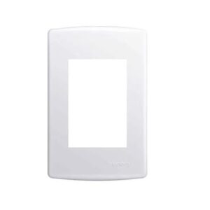 Placa 4x2 Com Suporte 3 Posto 4075 - Habitat Black