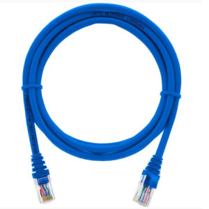 Cabo Cat6 RJ45 2,5Mts Azul - Copperlan