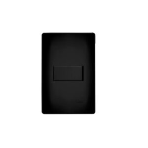 Conjunto 4x2 Interruptor Simples 16A - Habitat Black