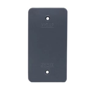 Placa Cega Cinza de 1/2 e 3/4 - Eletromax