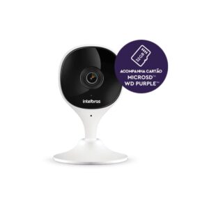 Câmera IP Mibo FULL HD IMX C Micro SD 32GB Intelbras