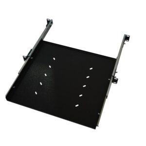 Bandeja Movel Padrão 19x400mm Preto Hepso