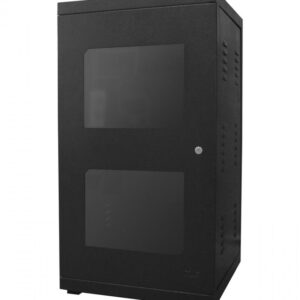 Rack Padrão Piso 19 20Ux570MM Com Porta de Acrilico Max Elet