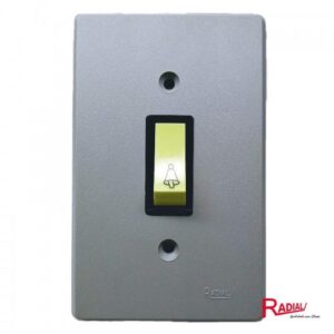 Conjunto 4x2 Interruptor Campainha - Radial