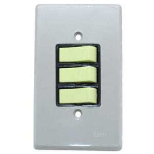 Conjunto 4x2 Interruptor Simples + 2 Paralelo - Radial