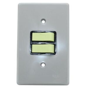 Conjunto 4x2 Interruptor Simples + Paralelo - Radial