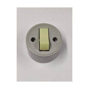 Interruptor Externo Simples Cinza - Radial
