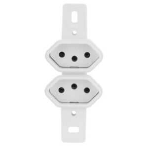 Conjunto Sem Placa 2 Tomadas 20A - Radial Pollar