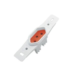 Tomada 20a Vermelha Com Haste 1901.377 - Radial Pollar