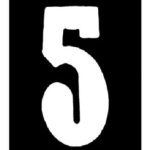 Número Residencial 5