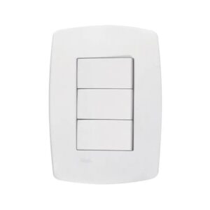 Conjunto 4x2 Interruptor Simples + 2 Paralelo 1901.009