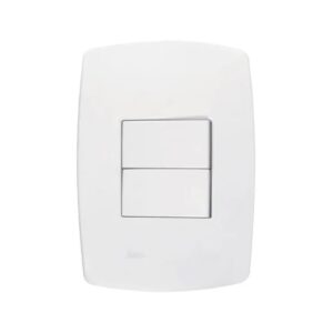 Conjunto 4x2 2 Interruptor Simples 1901.003 - Radial Pollar