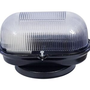 Luminaria Tartaruga Preta Lente Cristal - Joanto Termoplast